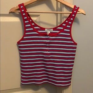 Striped tank top